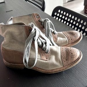 Brunello Cucinelli Vintage Suede Boots 36